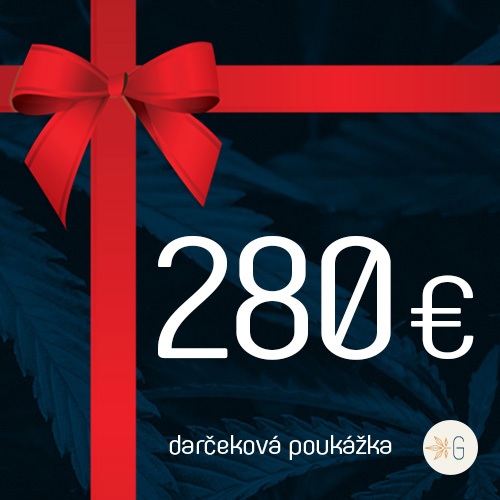 Darčeková paukážka 280 €